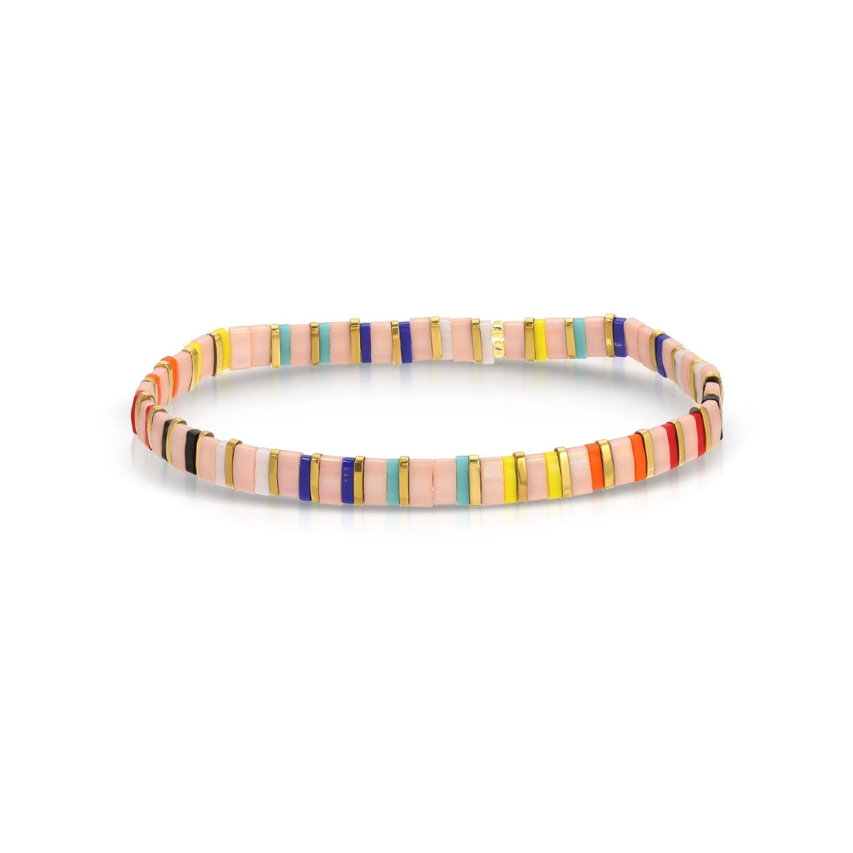 Miyuki Tila Bracelets - Splendid Iris