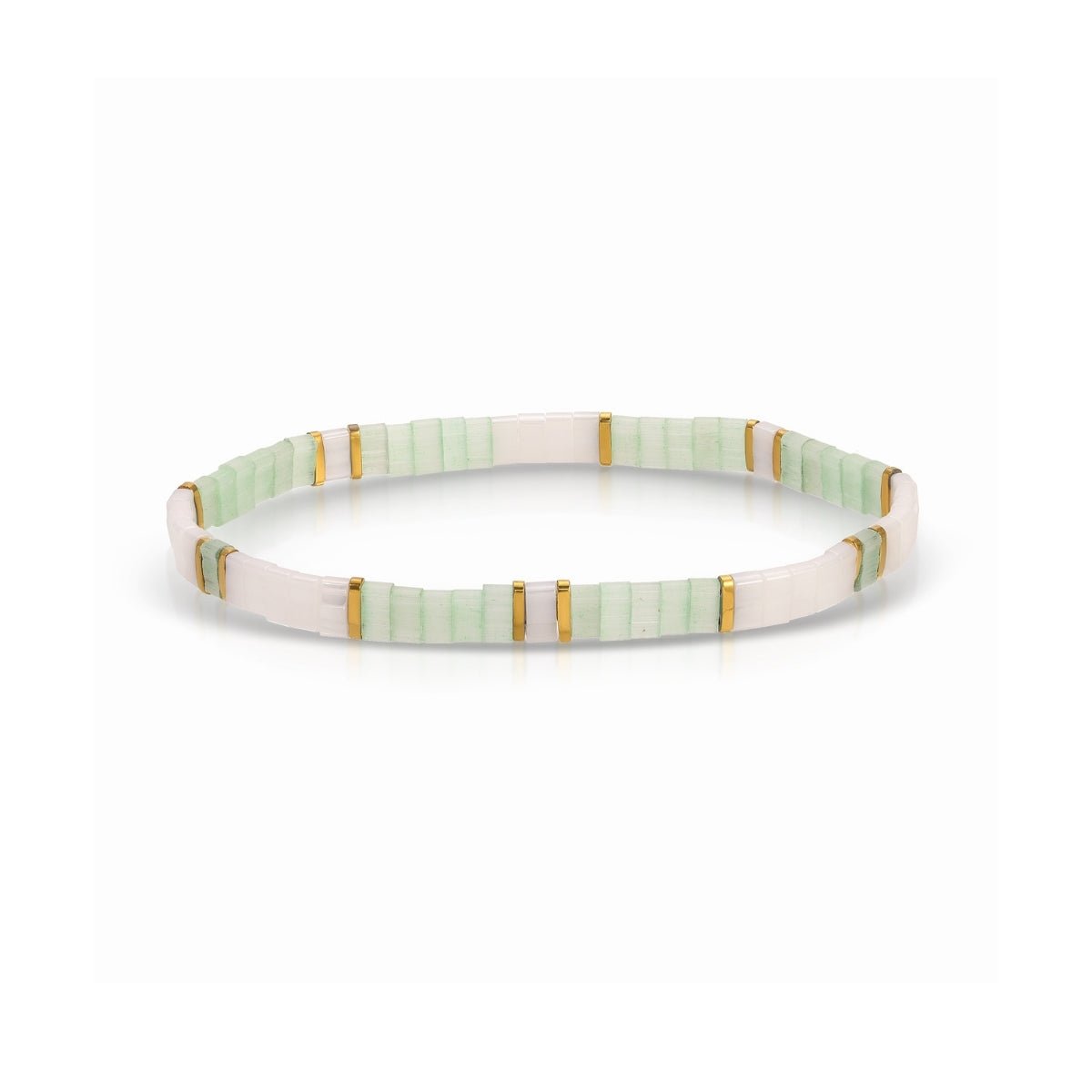 Miyuki Tila Bracelets - Splendid Iris