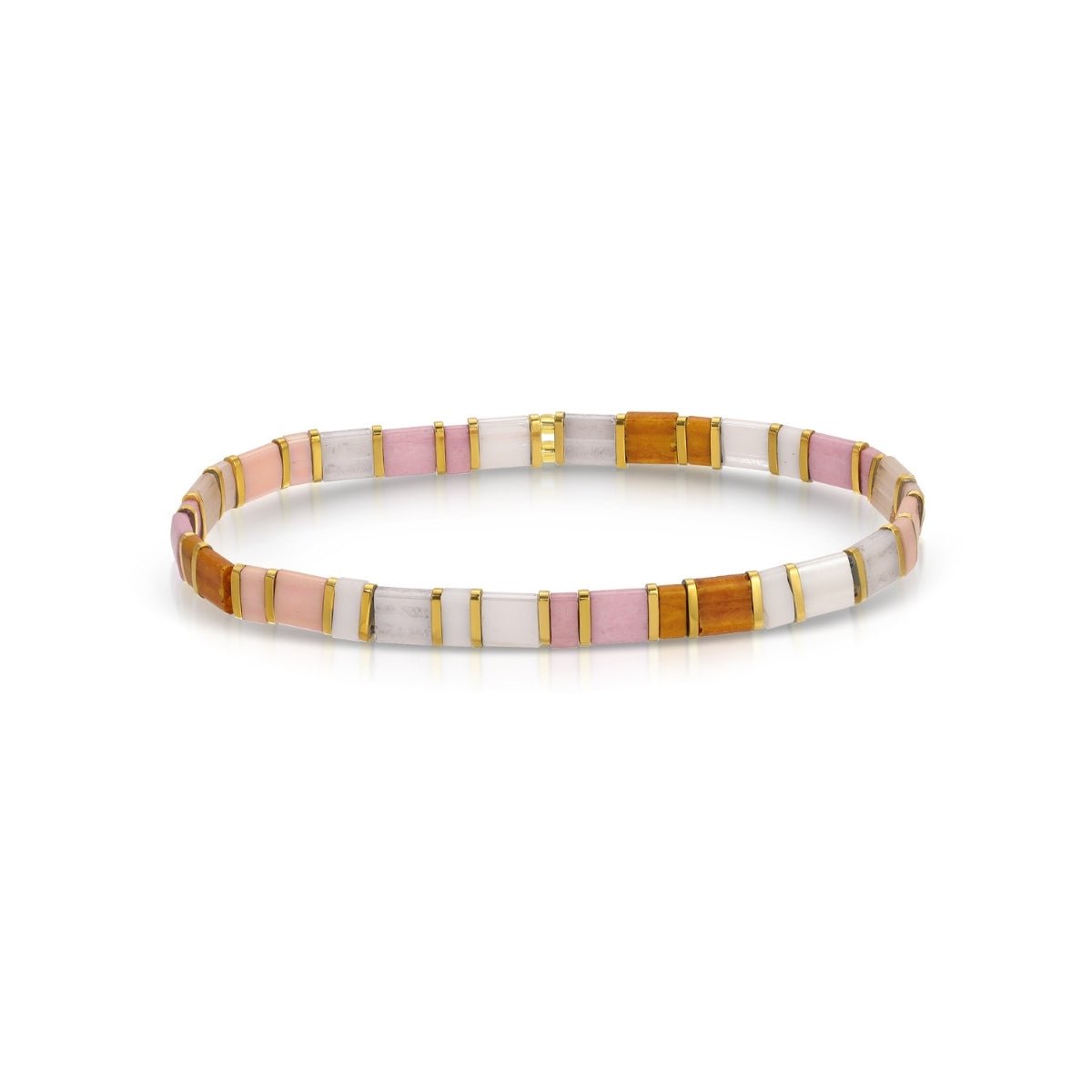 Miyuki Tila Bracelets - Splendid Iris