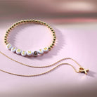 Ribbon of Hope Necklace - Shine for a Cause - Splendid Iris