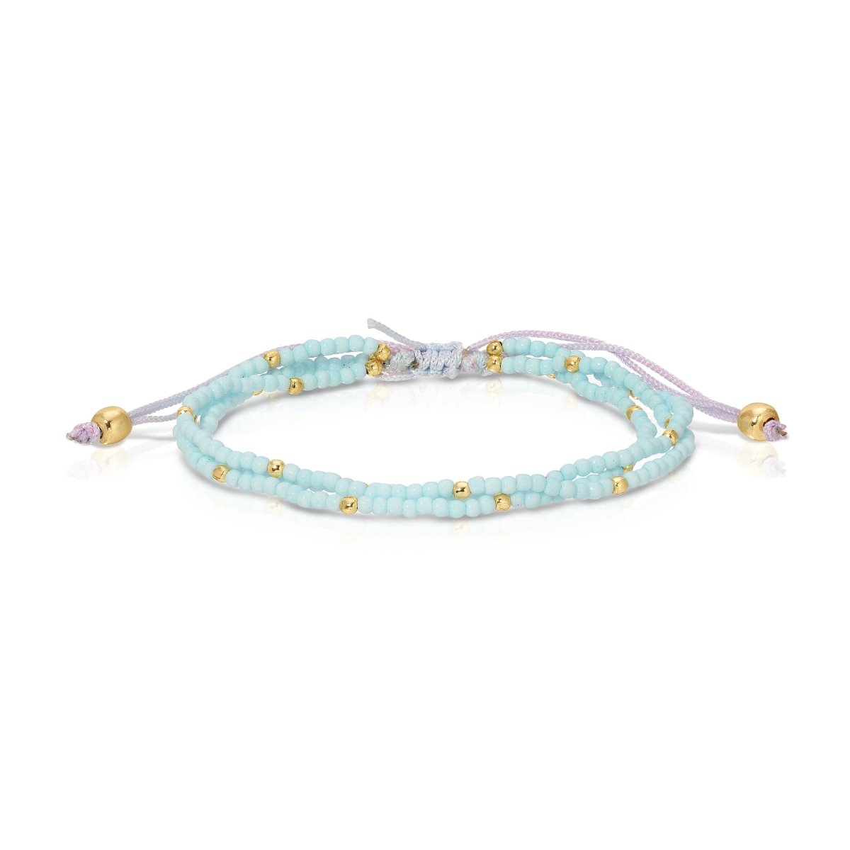 Adjustable Seed Bead Bracelets - Splendid Iris