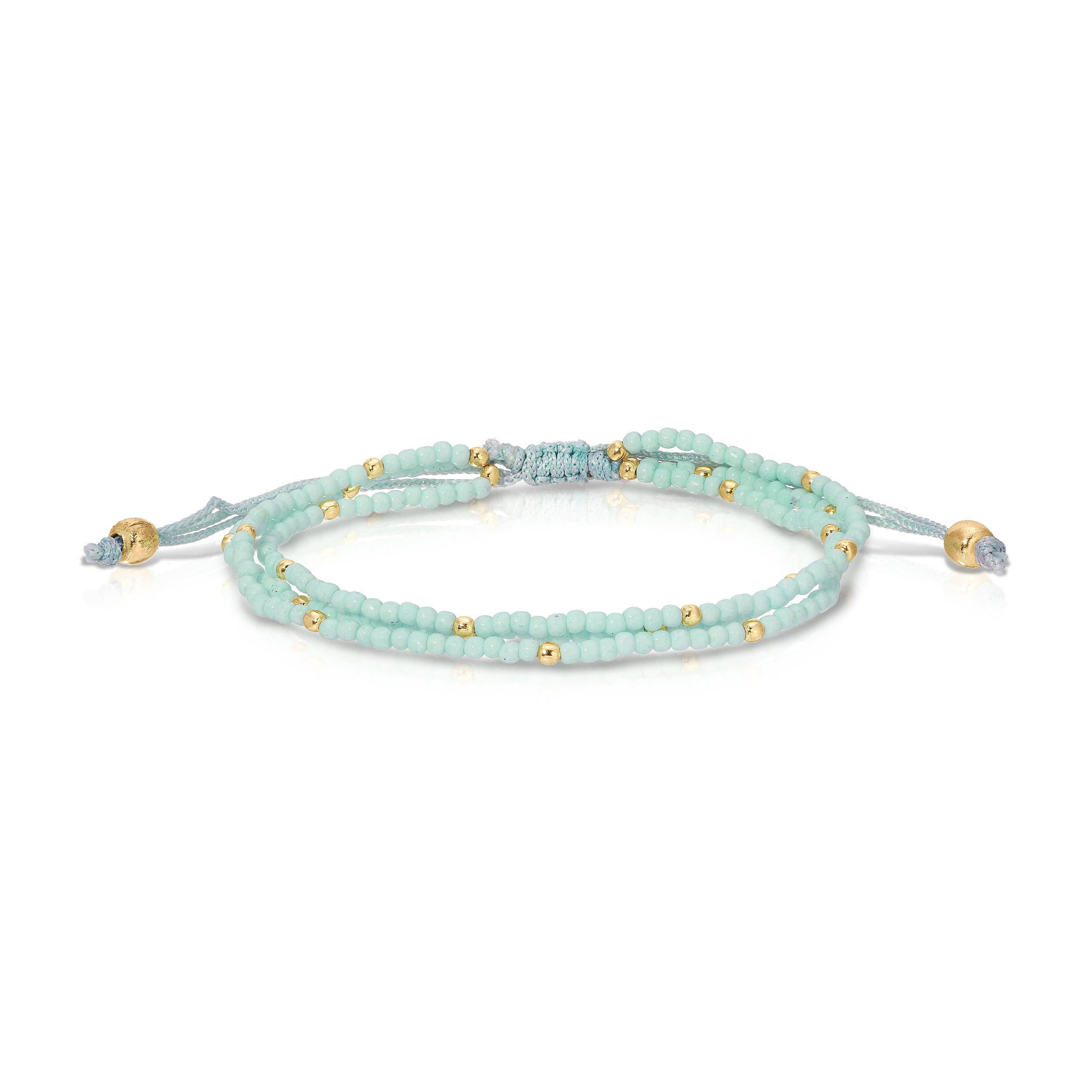 Adjustable Seed Bead Bracelets - Splendid Iris