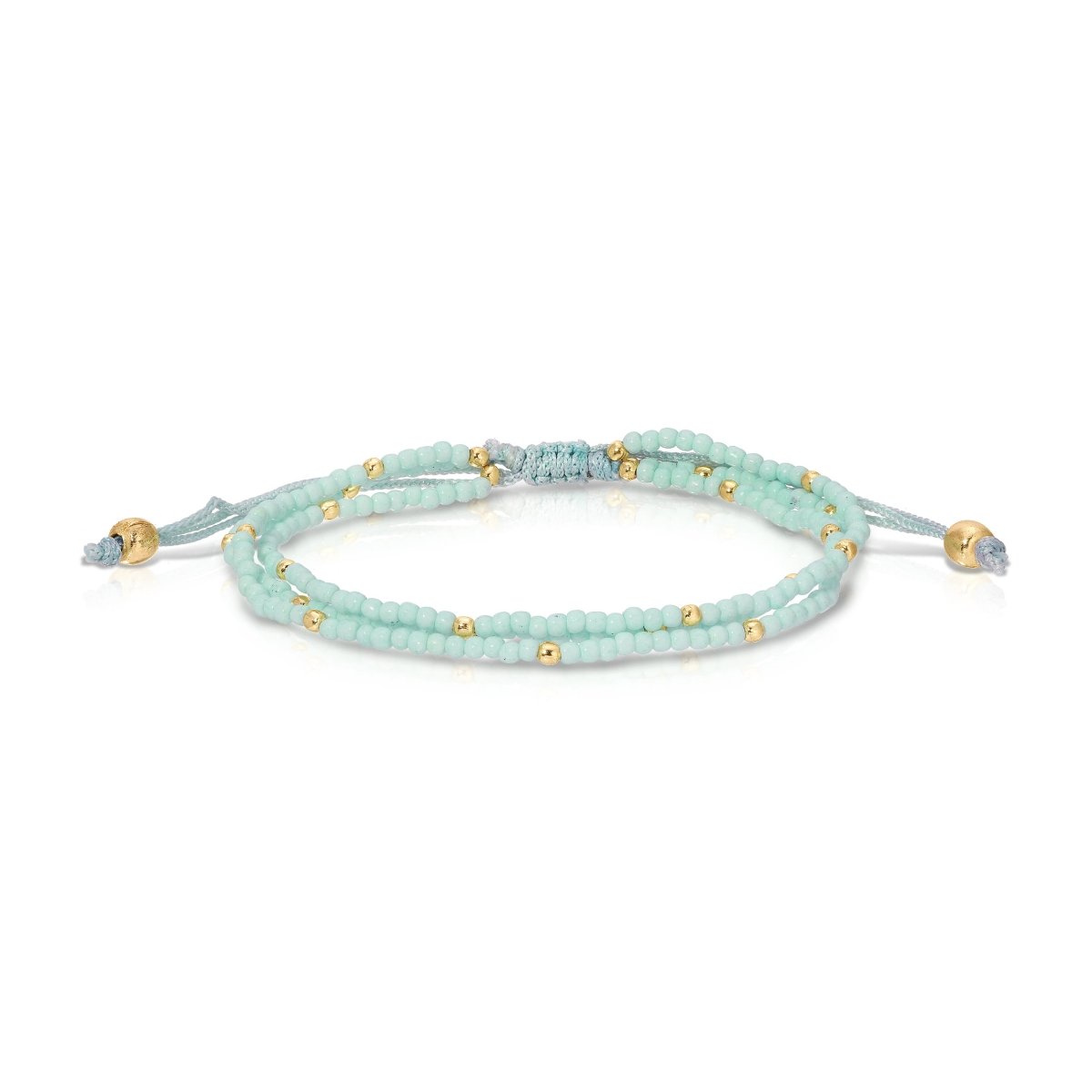 Adjustable Seed Bead Bracelets - Splendid Iris