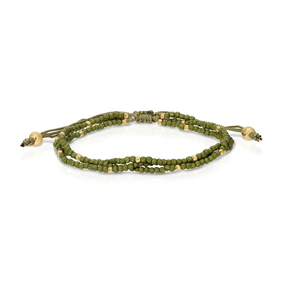 Adjustable Seed Bead Bracelets - Splendid Iris