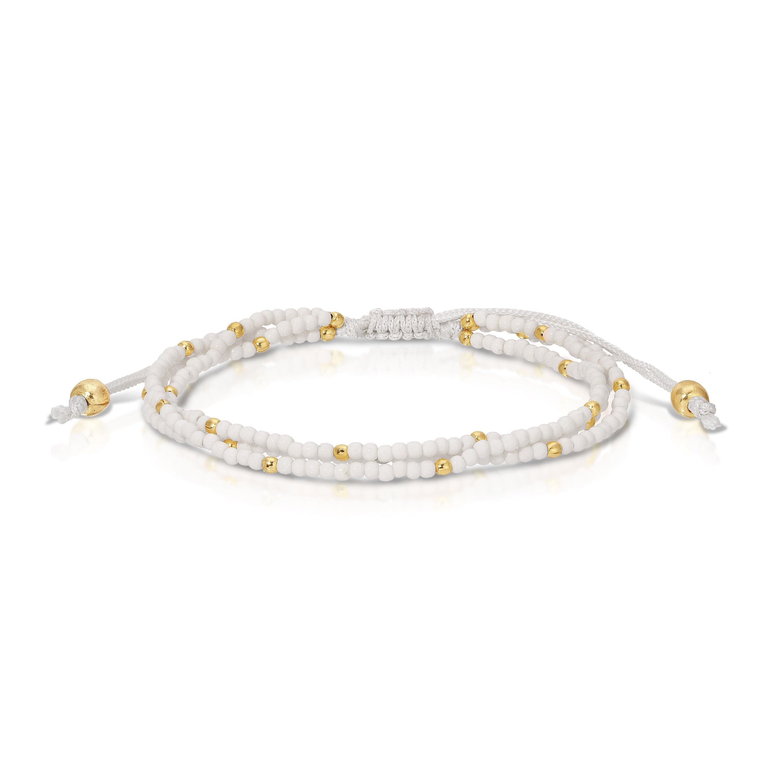 Adjustable Seed Bead Bracelets - Splendid Iris