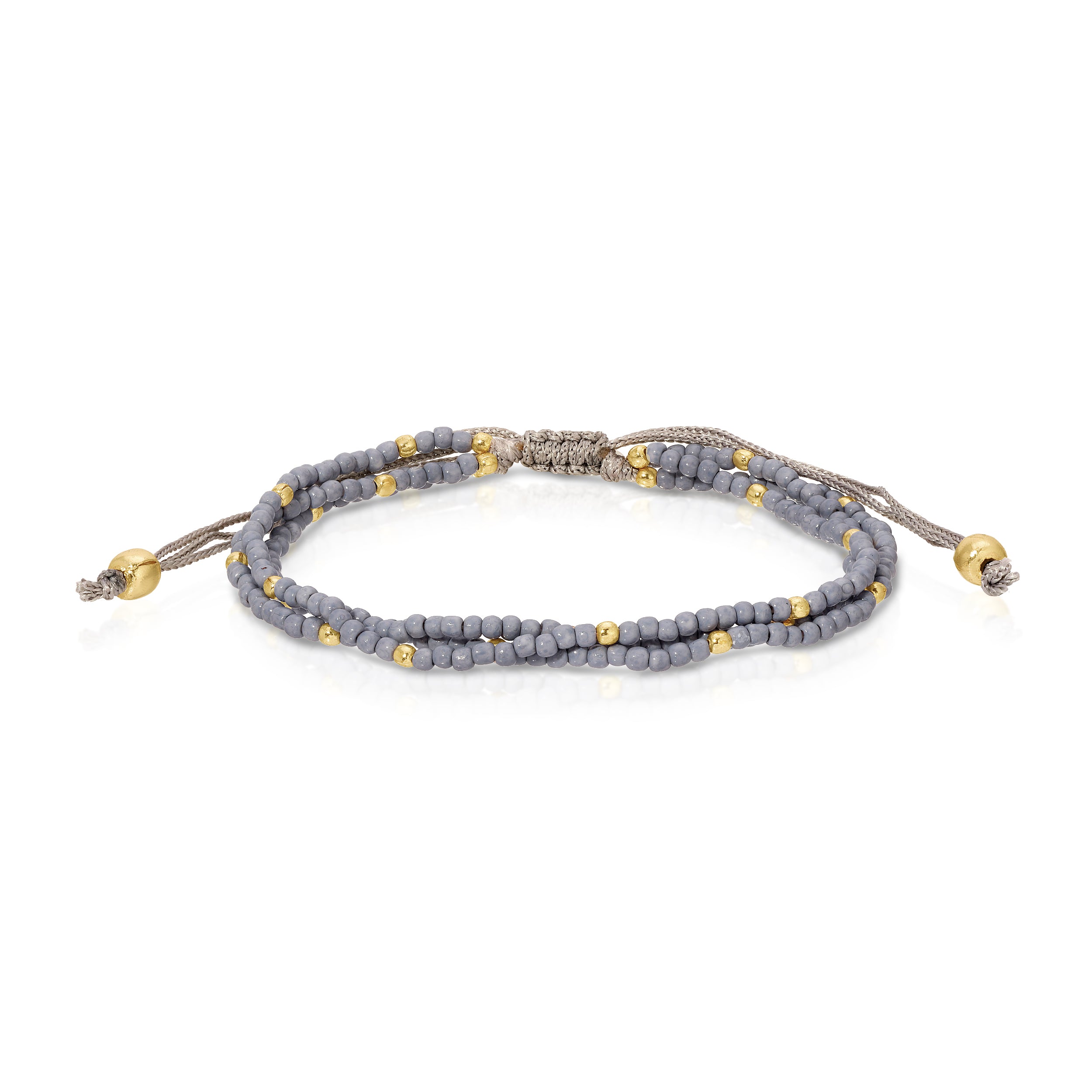 Adjustable Seed Bead Bracelets - Splendid Iris