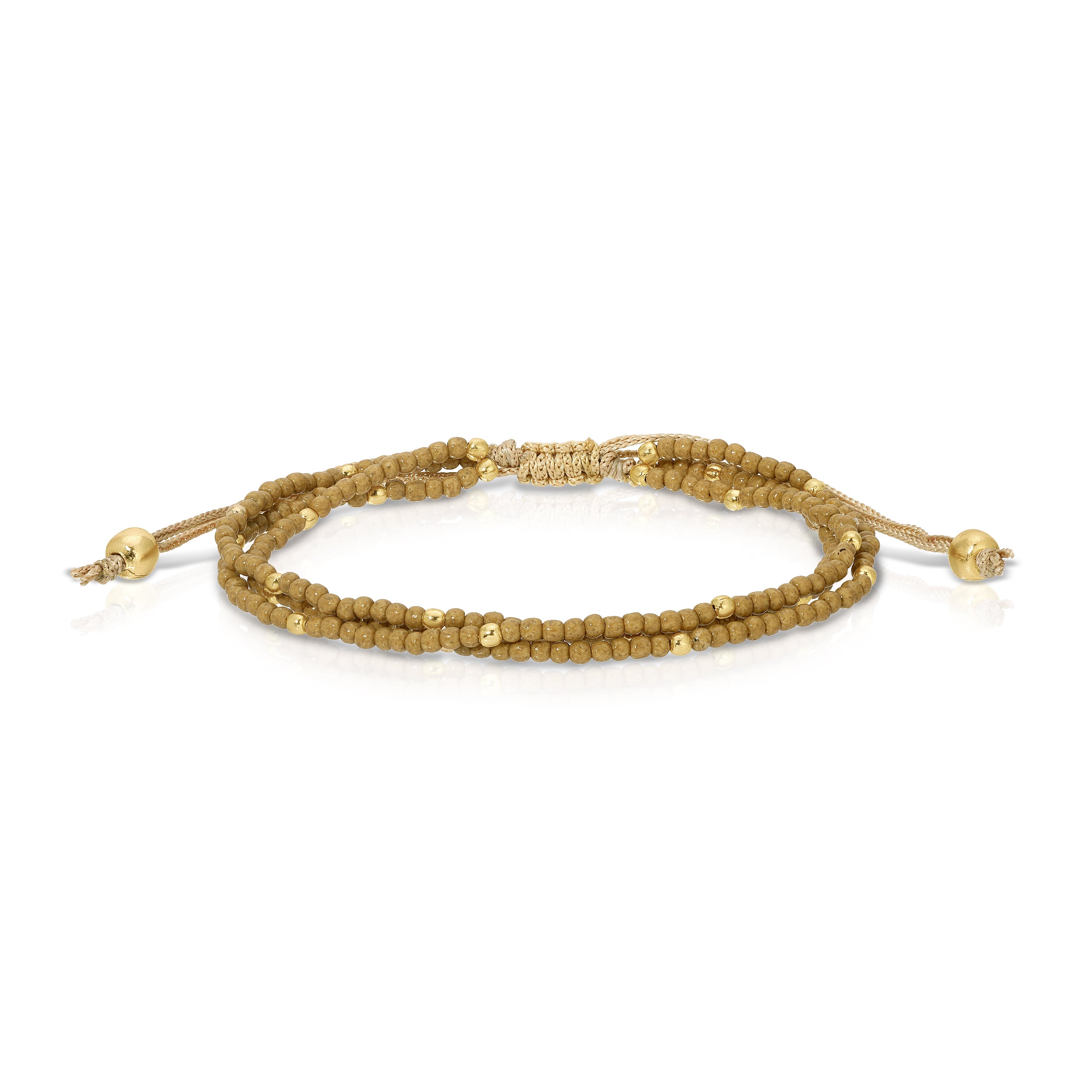 Adjustable Seed Bead Bracelets - Splendid Iris