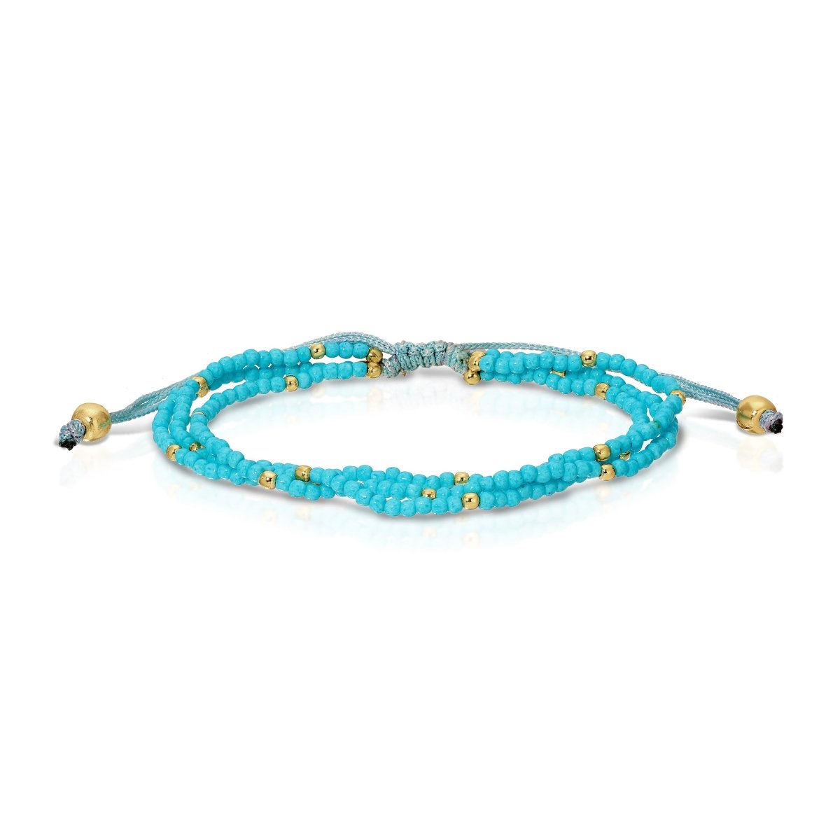 Adjustable Seed Bead Bracelets - Splendid Iris