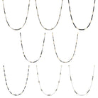 Set/2 Assorted Seed Bead Necklaces - Splendid Iris