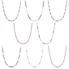 Set/2 Assorted Seed Bead Necklaces - Splendid Iris