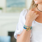 Enjoy The Waves Bracelet - Splendid Iris