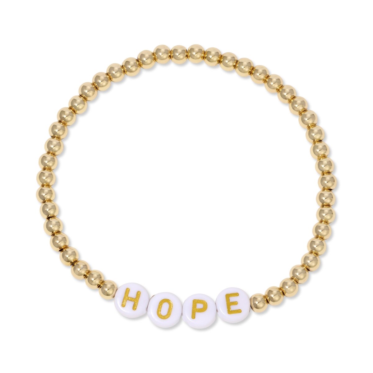 HOPE Beaded Bracelet - Splendid Iris