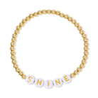 SHINE Beaded Bracelet - Splendid Iris