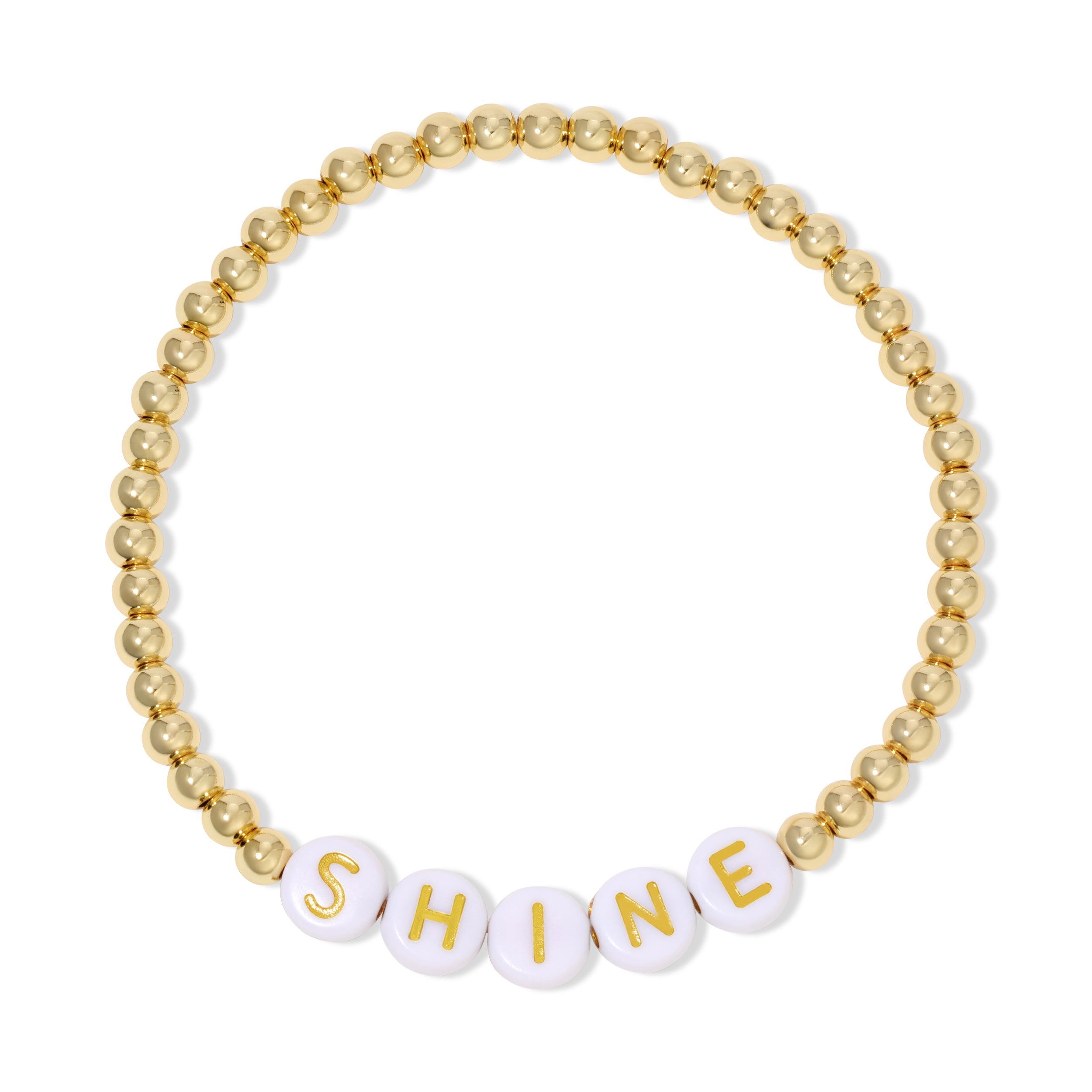 SHINE Beaded Bracelet - Splendid Iris