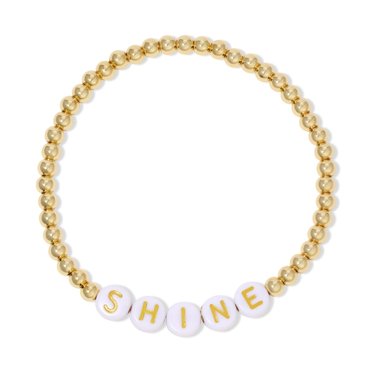 SHINE Beaded Bracelet - Splendid Iris