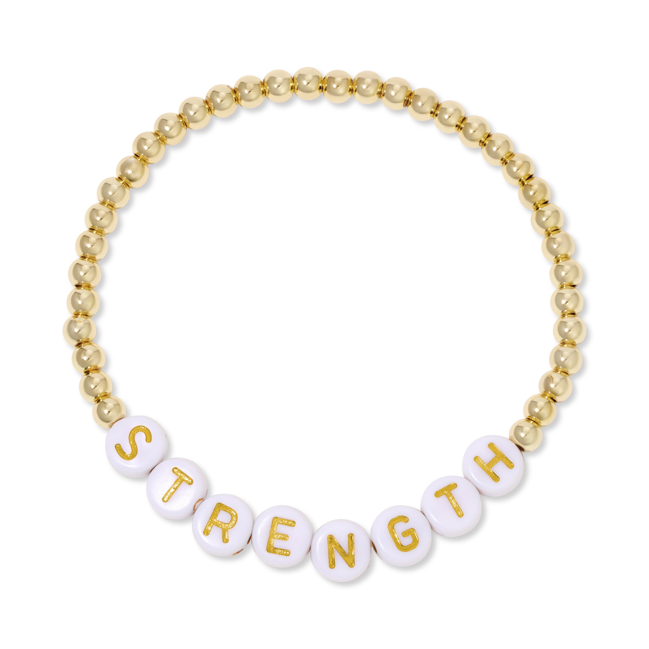 STRENGTH Beaded Bracelet - Splendid Iris