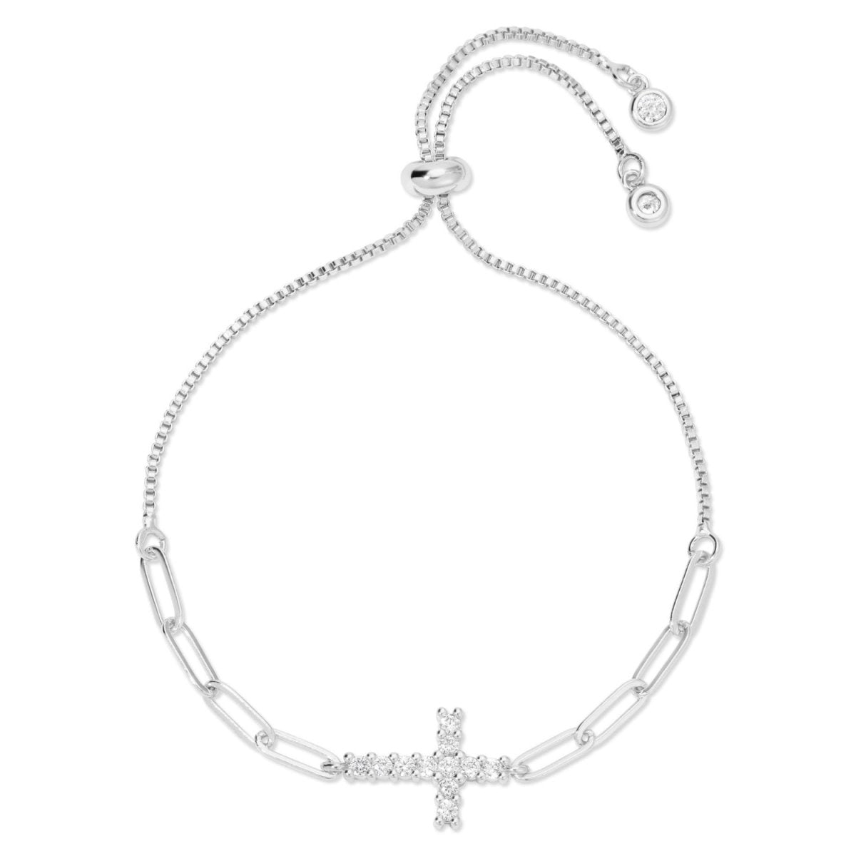 Cross Pulley Bracelet - Splendid Iris