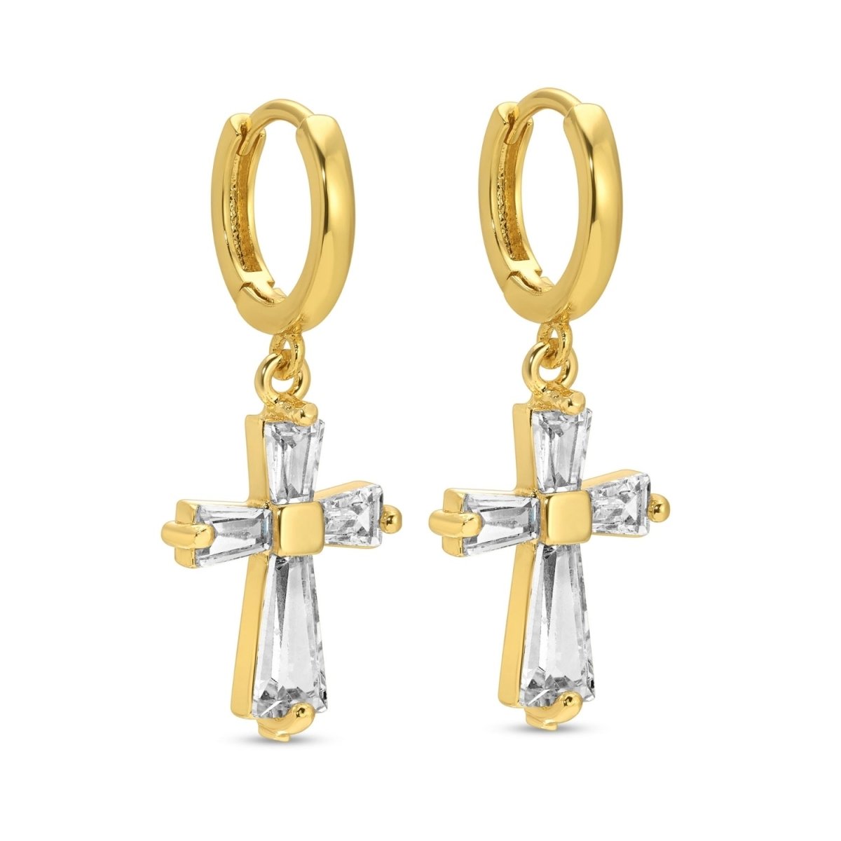 Feel the Connection Cross Huggies - Splendid Iris