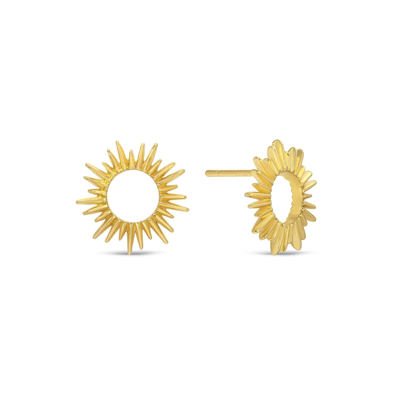 Flower Velvet Stud Gift Set - Splendid Iris