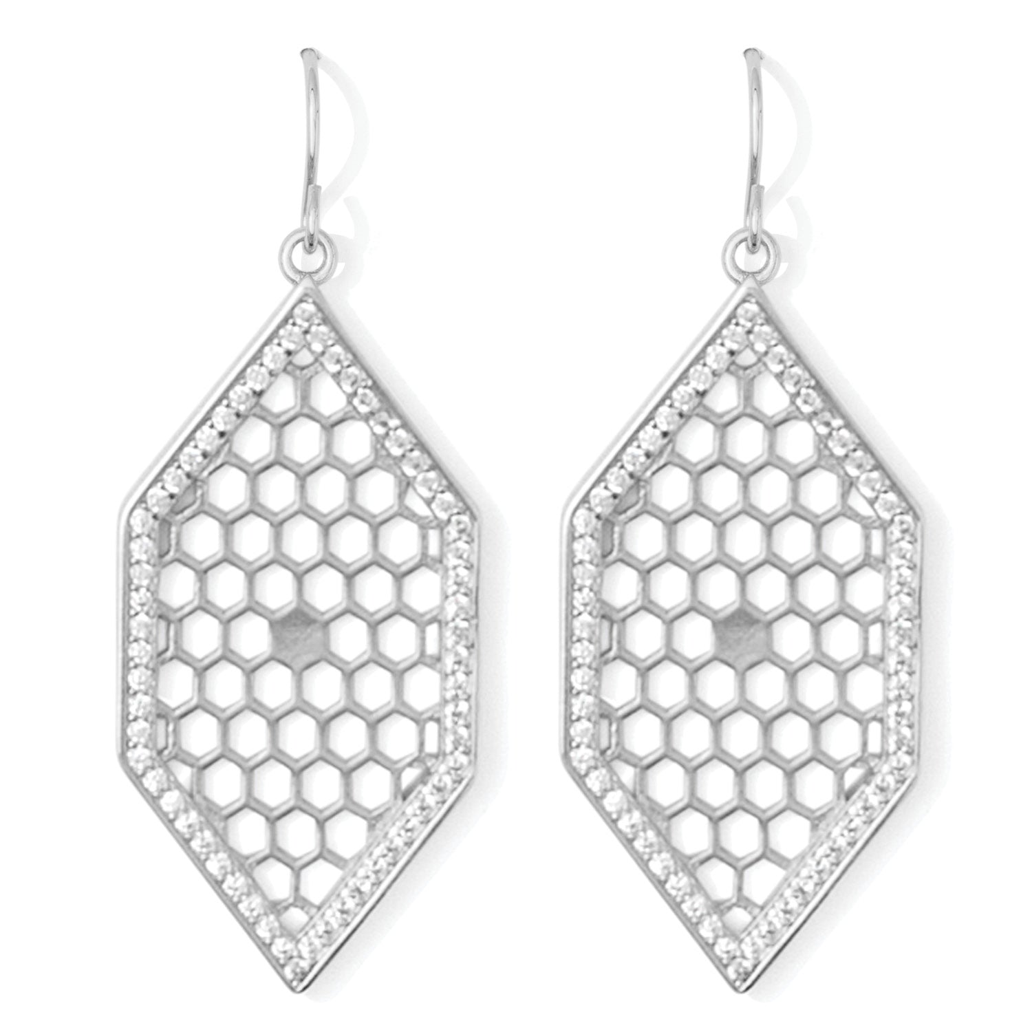 Honeycomb Earrings - Splendid Iris