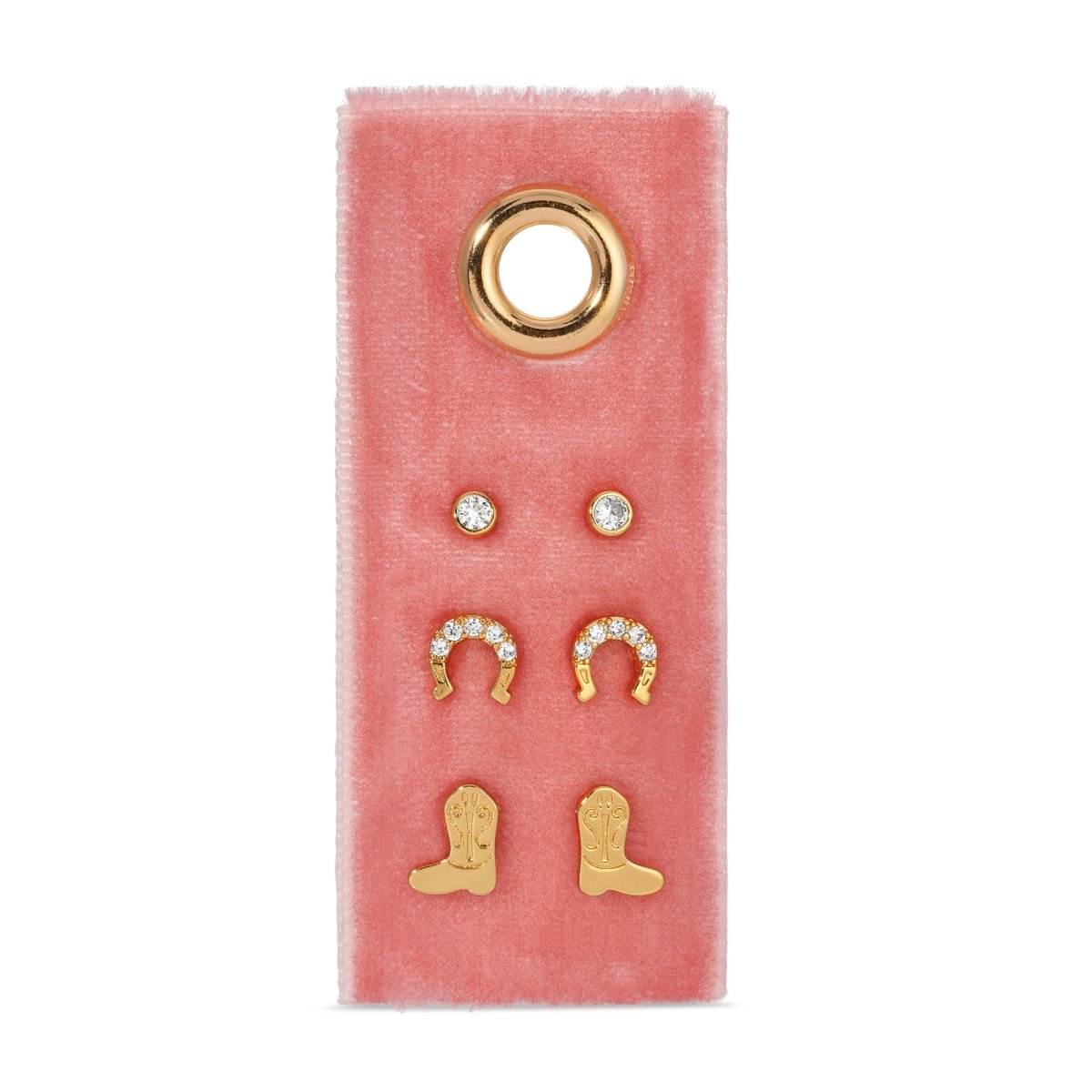 Boot Earrings Gift Set - Splendid Iris