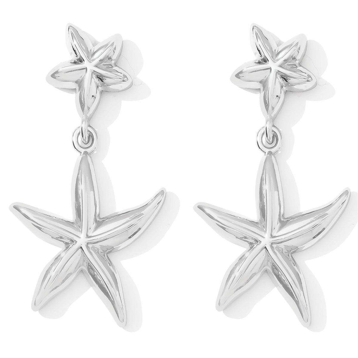 Starfish Statement Earrings - Splendid Iris