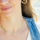 Snake chain necklace - Splendid Iris