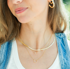 Snake chain necklace - Splendid Iris