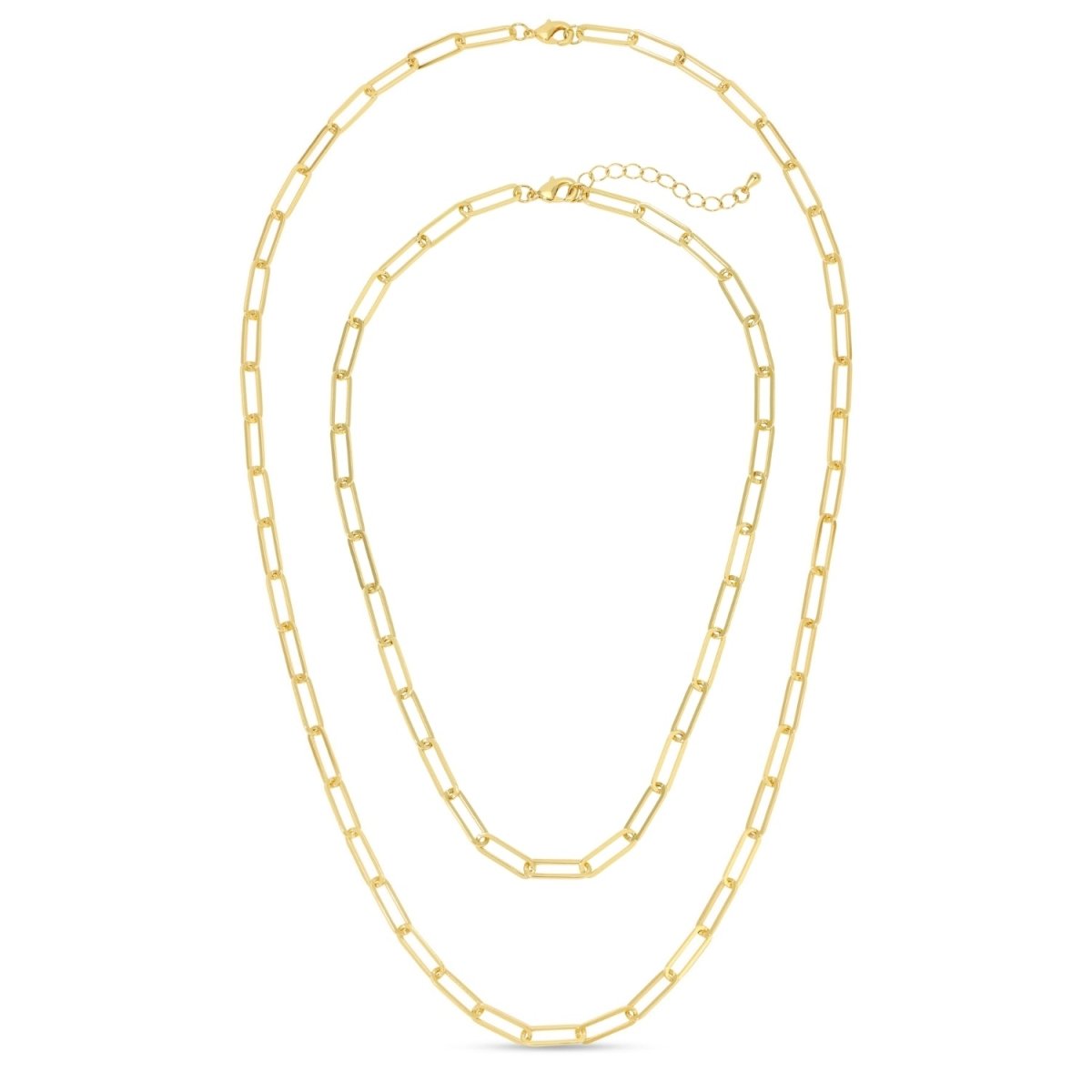 Paperclip Chain Necklace - Splendid Iris