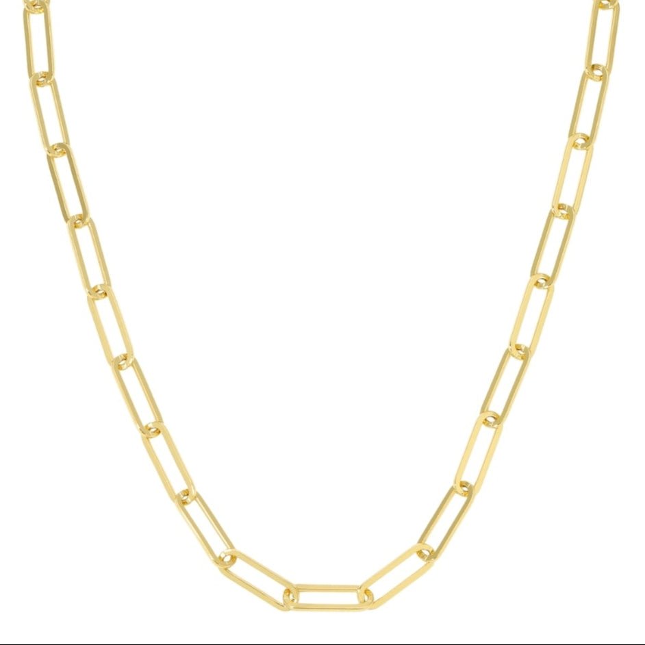 Paperclip Chain Necklace - Splendid Iris