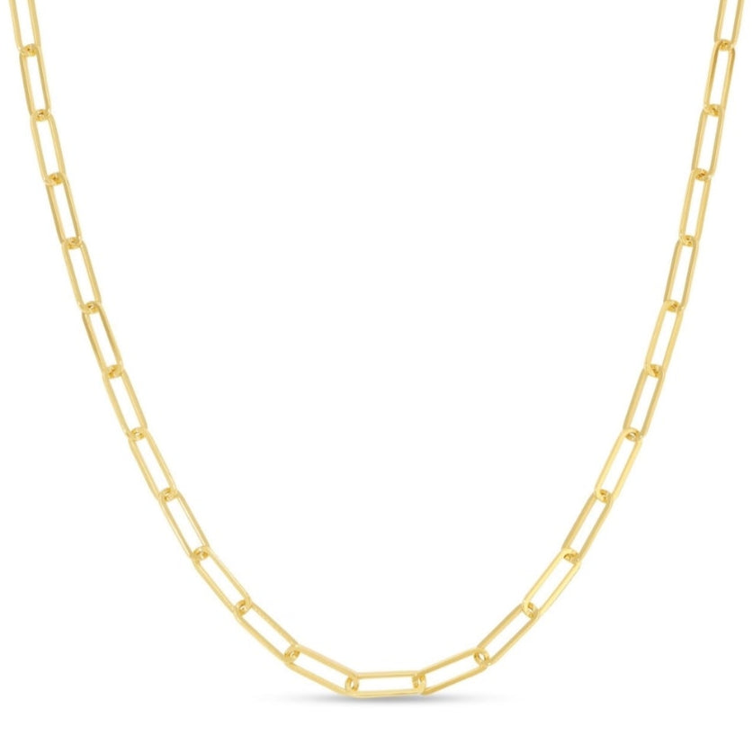 Paperclip Chain Necklace - Splendid Iris