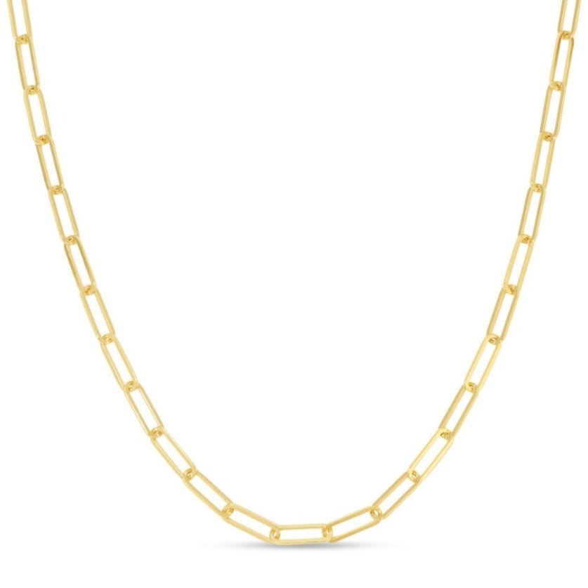Paperclip Chain Necklace - Splendid Iris