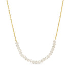 Delicate Crystal Accented Necklace - Splendid Iris