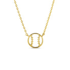 Baseball / Softball Petite Sports Necklace - Splendid Iris