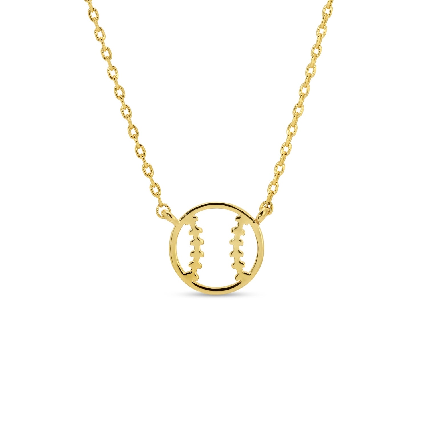 Baseball / Softball Petite Sports Necklace - Splendid Iris