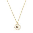 Goal!! Soccer Ball Pendant Necklace - Splendid Iris