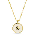 Goal!! Soccer Ball Pendant Necklace - Splendid Iris