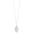 Long Honeycomb Pendant Necklace - Splendid Iris