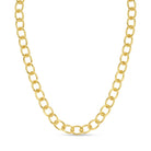 Oval Statement Link Chain Necklace - Splendid Iris
