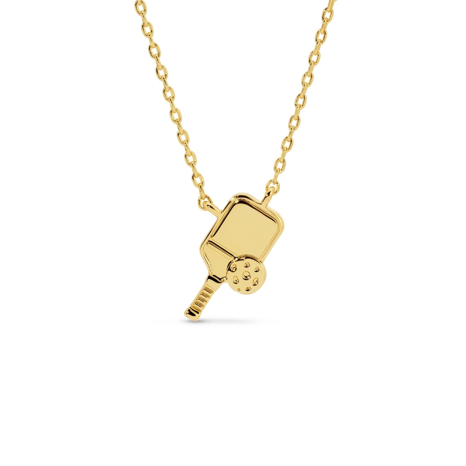 Pickleball Petite Sports Necklace - Splendid Iris