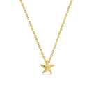Sweetest Starfish Necklace - Splendid Iris