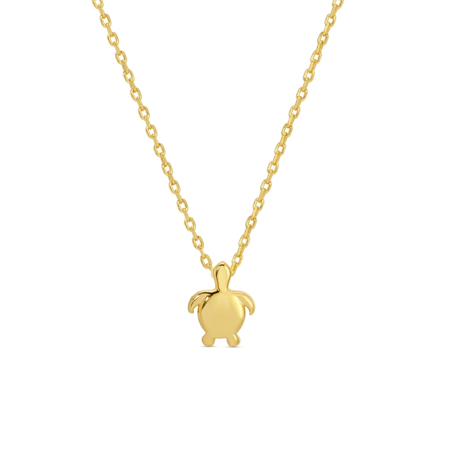 Sweetest Turtle Necklace - Splendid Iris
