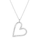 Gilded Heart Pendant Necklace - Splendid Iris