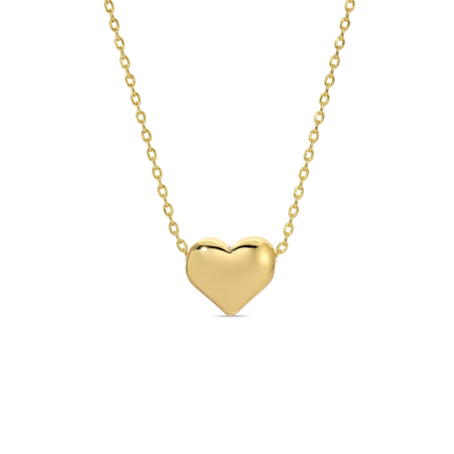 Petite Heart Necklace - Splendid Iris