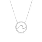 Ride the Wave Pendant Necklace - Splendid Iris