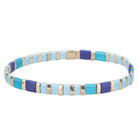 Miyuki Tila Bracelets - Splendid Iris