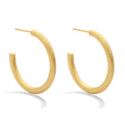 Beautifully Textured Hoops - Splendid Iris