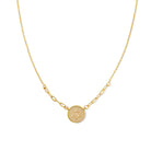 Delicate Star of David Color Pop Necklace - Splendid Iris