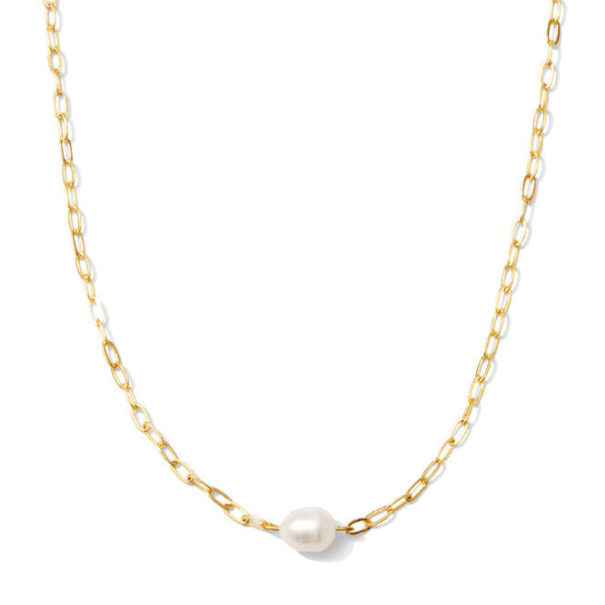 Pearl Accented Necklace - Splendid Iris