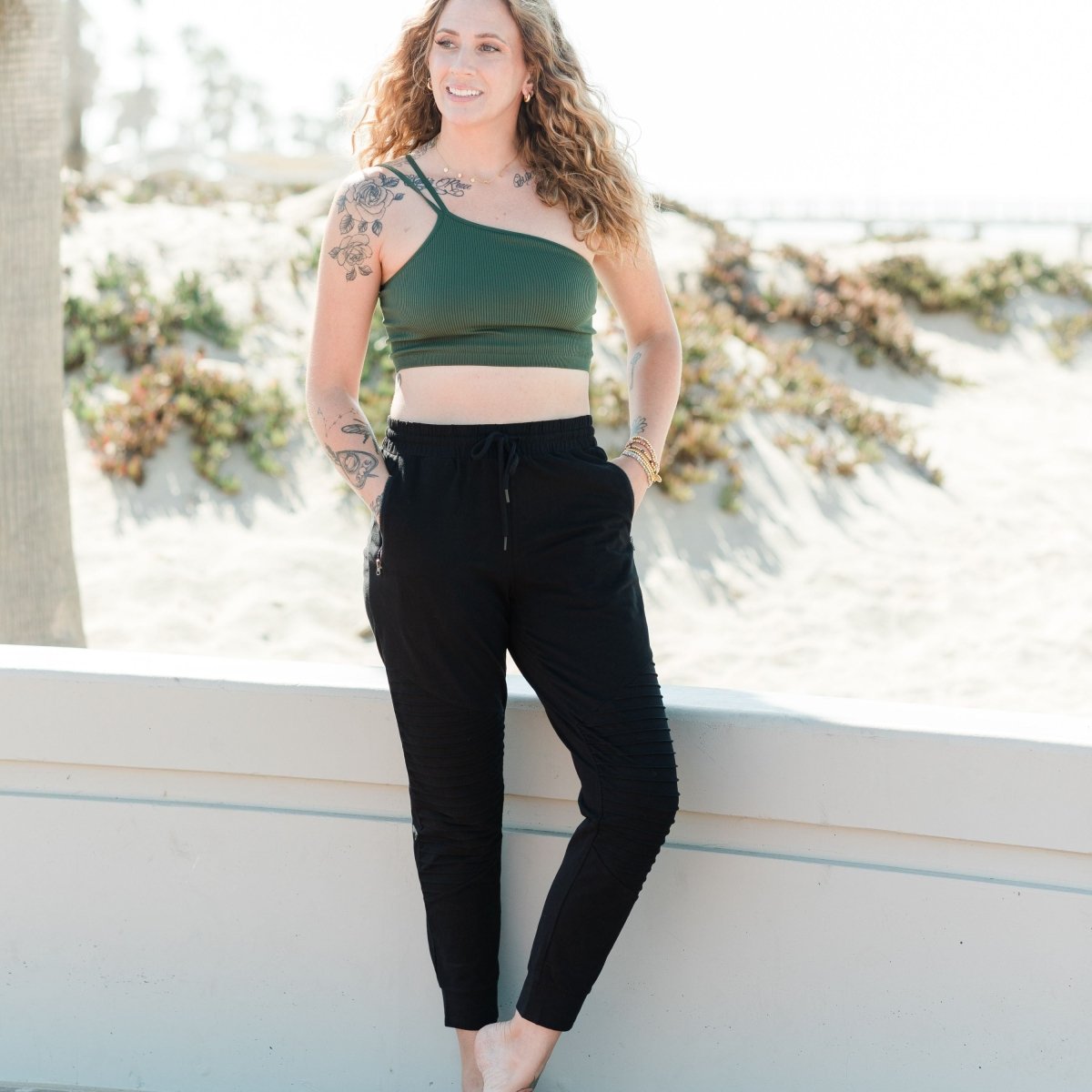 Samantha Jogger - Black - Splendid Iris